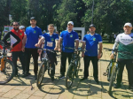 Делегация Адыгейска приняла участие в ежегодном велопробеге в Майкопе..